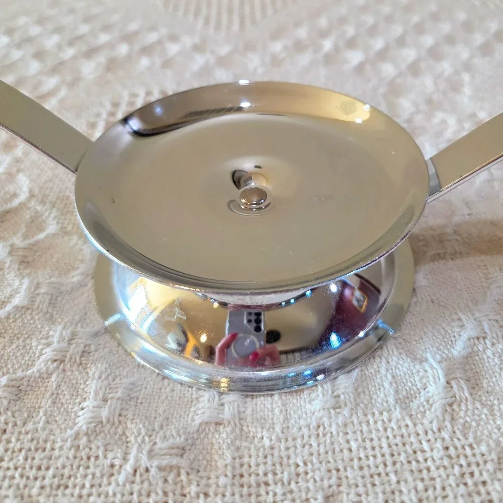 Vintage Silver Wedding Unity Candle Holder Home Decor Pillar Taper Candle Holder